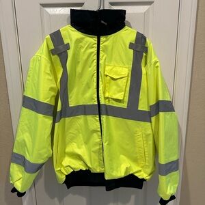 High-Visibility Yellow Performance Jacket- OccuNomix